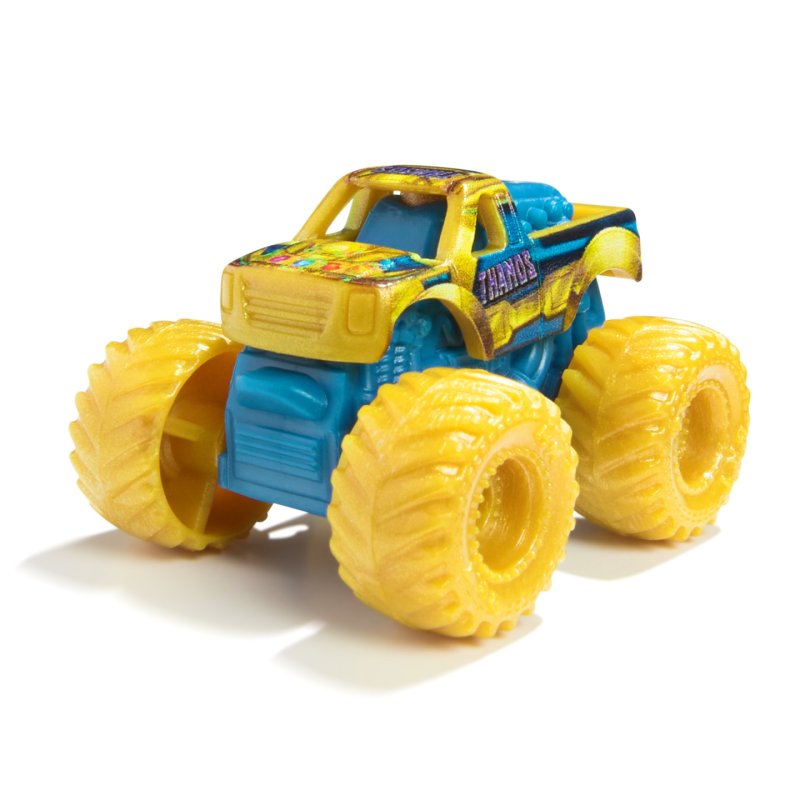 Monster Jam , Marvel Official Mini 5-Pack with Mystery Collectible Monster Truck, 1:87 Scale, Surprise Kids Toys for