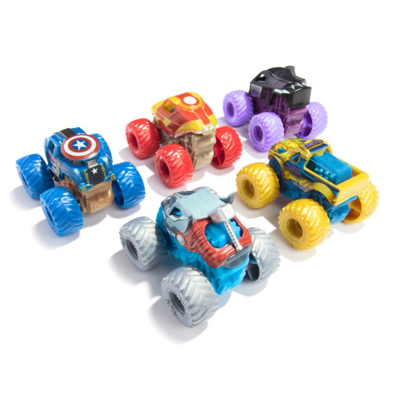 Monster Jam Mini Jams Marvel 5 Pack (6075434)