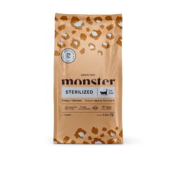 Monster Pet Food - Cat Grain Free Sterilized - Turkey/Chicken - 6 kg