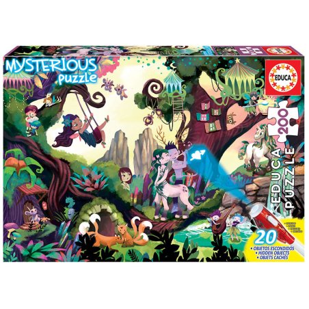Educa - 200 pcs, Mysterious Puzzle Junior (80-18612)