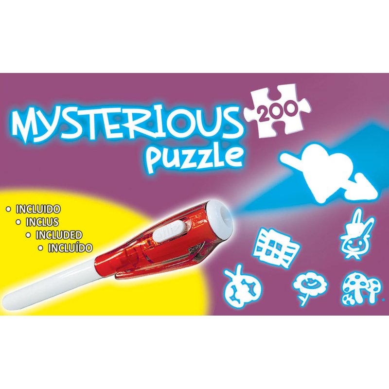 Educa - 200 pcs, Mysterious Puzzle Junior (80-18612)