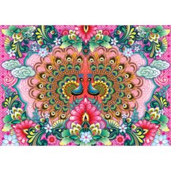 Educa - 1500 pcs, Bengal Peacocks (80-19942)