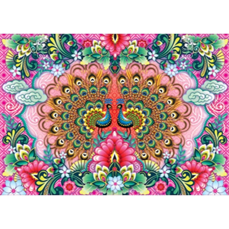 Educa - 1500 pcs, Bengal Peacocks (80-19942)