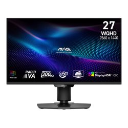 MSI MAG 274QPFDE X30MV écran plat de PC 68,6 cm (27") 2560 x 1440 pixels Wide Quad HD LCD Noir