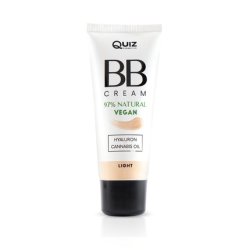 Quiz Cosmetics Bb Cream Foundation Enriched With Hyaluronic Acid And Hemp Oil Light 30ml