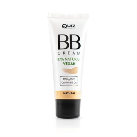 Quiz Cosmetics Bb Cream Foundation Enriched With Hyaluronic Acid And Hemp Oil Natural 30ml