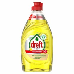 Dreft Quick Wash Lemon Dishwashing Liquid