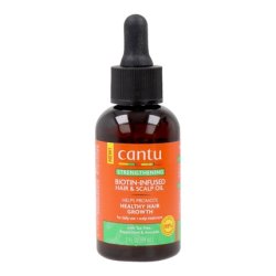 Cantu Strengthening Biotin-Infused Hair And Scalp Oil - 59 Ml