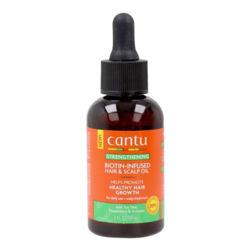 Cantu Strengthening Biotin-Infused Hair And Scalp Oil - 59 Ml