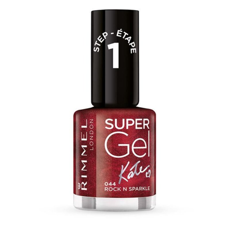 Rimmel Super Gel Nail Polish 044 Rock N Sparkle 12ml