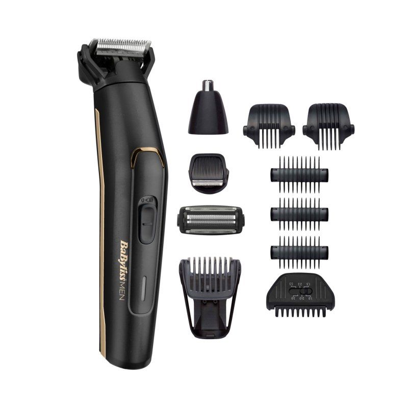 BaByliss 11-in-1 Carbon Titanium Noir, Or Hybrides nickel-métal (NiMH)