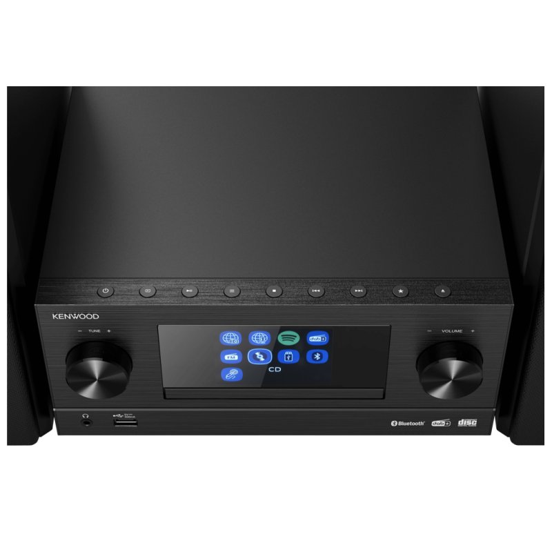 Kenwood M-9000S Système mini audio domestique 50 W Noir