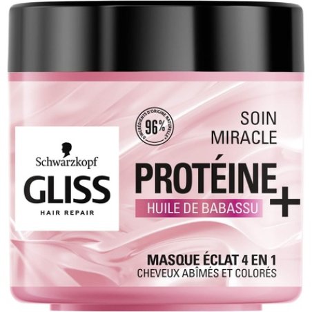 Gliss Schwarzkopf Miracle Eclat 4 in 1 Hair Care for Damaged and Colored Hair