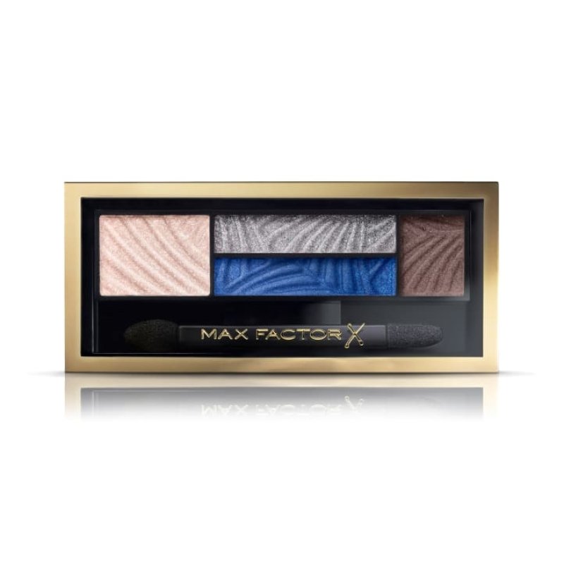 Max Factor SMOKEY EYE DRAMA KIT eye shadow AZURE ALLURE Glitter