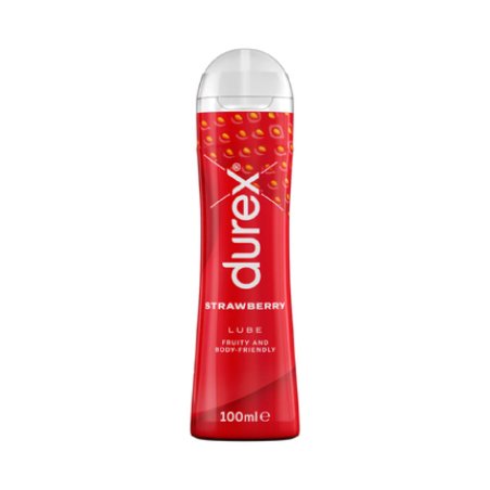 Durex Strawberry Lube 100ml A Fruity Flavored Lubricant For Enhanced Intimacy