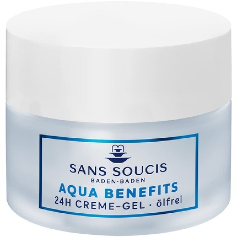 Sans Soucis Facial Care 24h Cream Gel 50ml Moisturizing Cream for Normal Skin