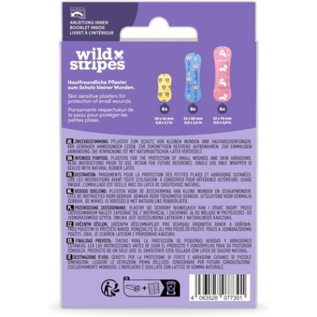 Wild Stripes Kids Band-Aid Set - Finger Bandages - Fantasy Designs