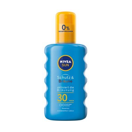 NIVEA Sun Spray SPF 30 Sun Protection Spray Bottle 200ml