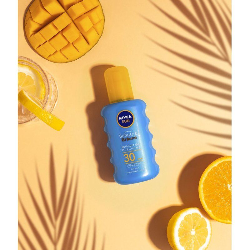 NIVEA Sun Spray SPF 30 Sun Protection Spray Bottle 200ml