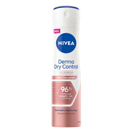 Nivea Derma Dry Control Deodorant Spray 150ml