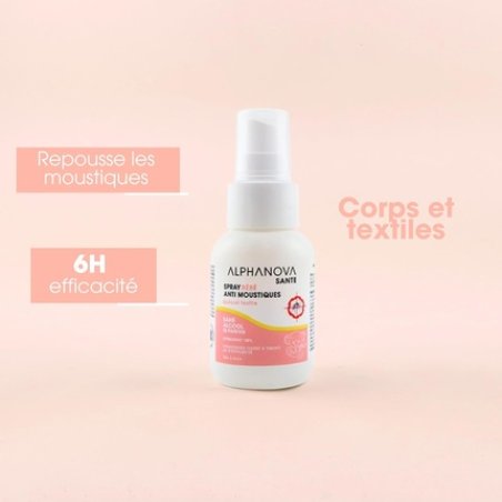 Alphanova Sante Anti-Mosquito Spray for Babies - Special Textile