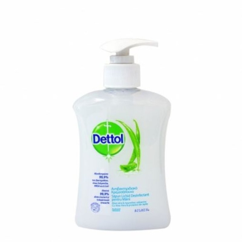 Dettol Moisture Aloe Vera & Milk Proteins Liquid Hand Wash 250ml Pump