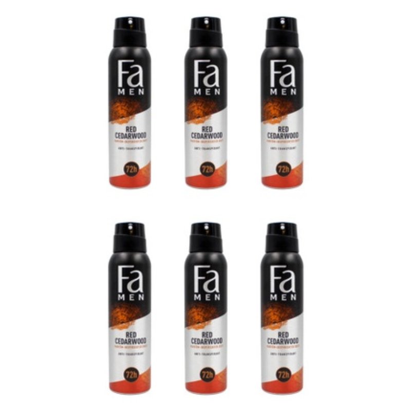 Fa Men Red Cedarwood Deodorant Spray 150ml