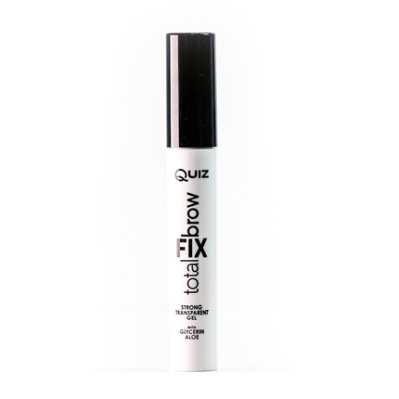 Quiz Cosmetics Transparent Gel Total Fix Brow Gel With Aloe Vera 5ml