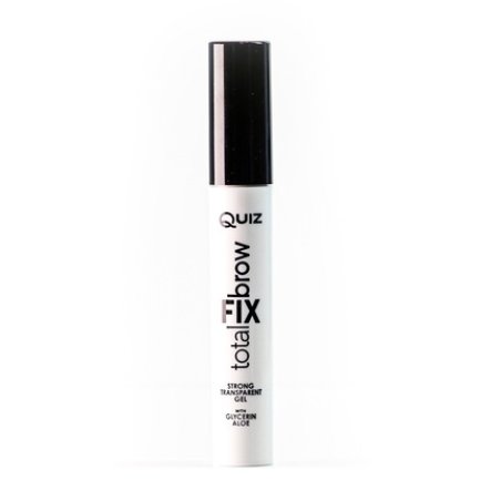 Quiz Cosmetics Transparent Gel Total Fix Brow Gel With Aloe Vera 5ml
