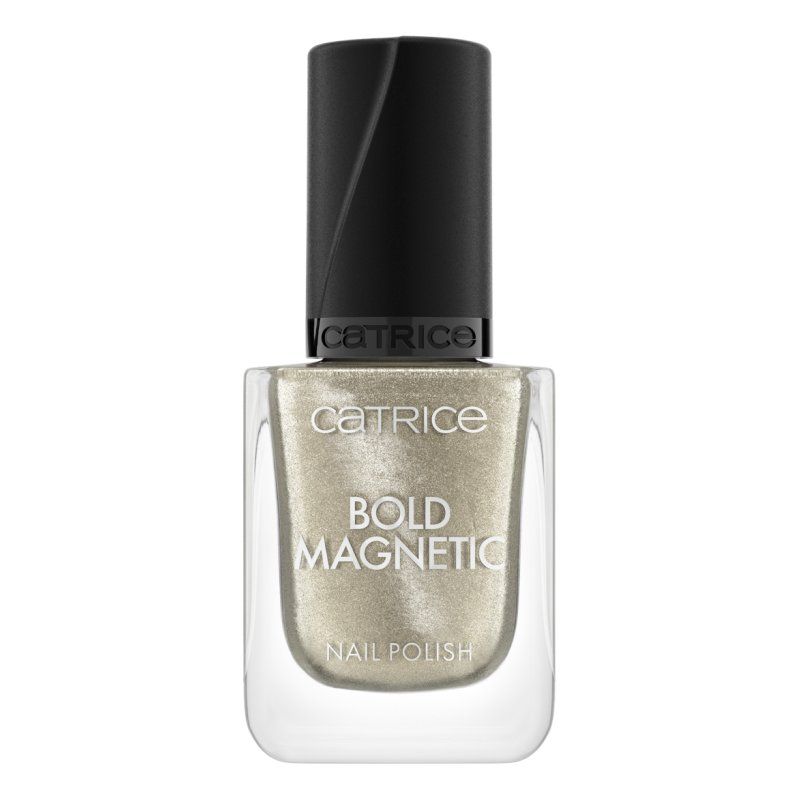 CATRICE Bold Magnetic nail polish Gold Shimmer