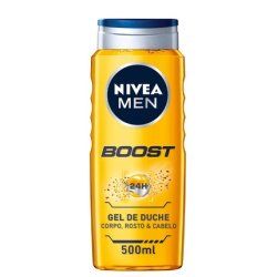 Nivea Men Boost Shower Gel 500ml Refreshing Body Care