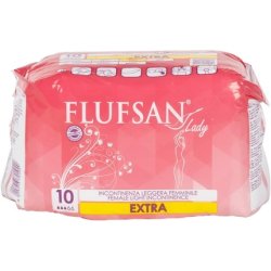 Flufsan Absorbent Lady Extra Pack of 10