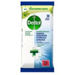 Dettol Cleaning Wipes For General Use With Disinfectant Action - 30 Pieces