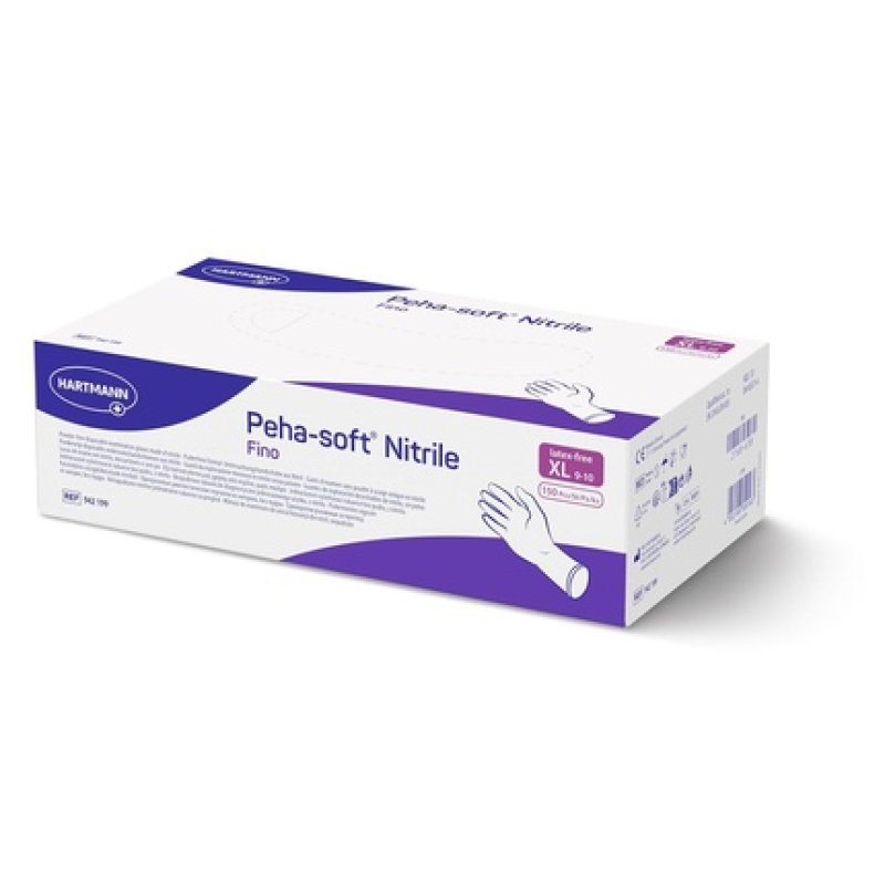 Molicare Pehasoft Nitrile Fino Powder-Free Non-Sterile Examination Gloves