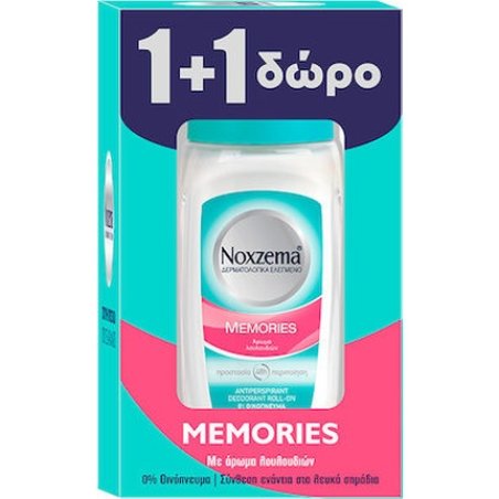 Noxzema Memories Women's Deodorant 48h Roll-On 2x50ml