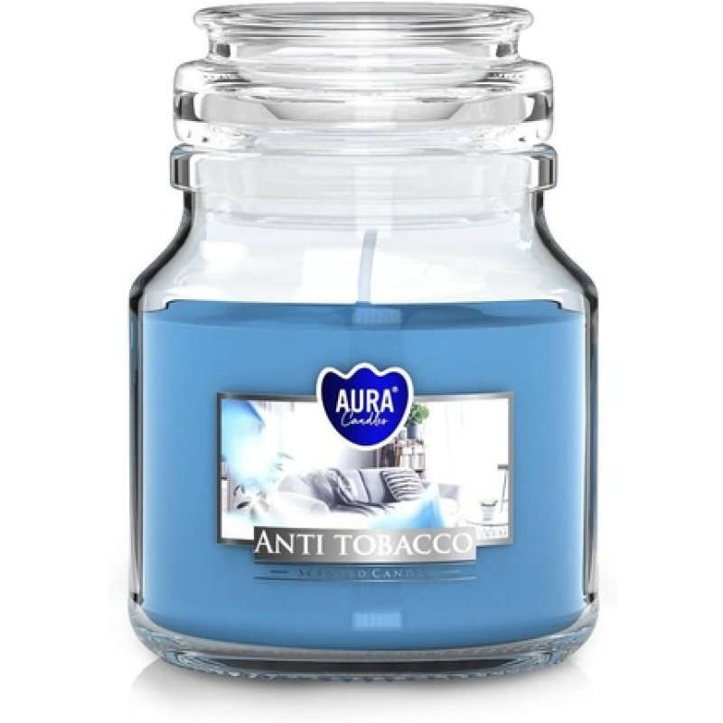 Scented Candles in Glass Jar with Small Lid - Anti-Smoke