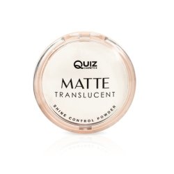 Quiz Cosmetics Matte Translucent Powder White 10g