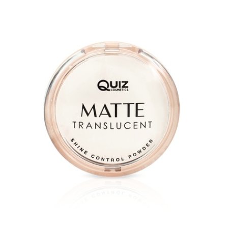 Quiz Cosmetics Matte Translucent Powder White 10g