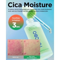 Tocobo Cica Calming Serum Korean Vegan Soothing Face Serum with Cica and Tea Tree