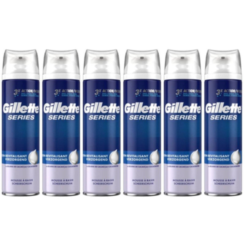 Gillette Series Shaving Foam for Sensitive Skin 250ml