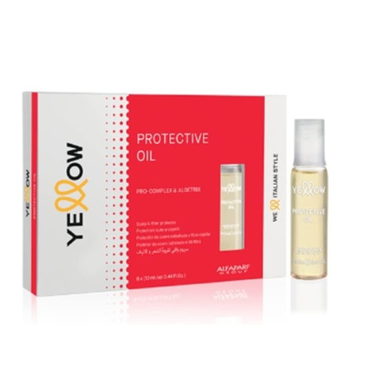 ALFAPARF Yellow Protective Oil 6x13ml