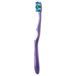 Colgate 360 Deep Clean Medium Toothbrush Purple Medium 1 Piece