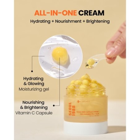 Ksecret Seoul 1988 Capsule Cream with Niacinamide and Yuja for Anti-Aging