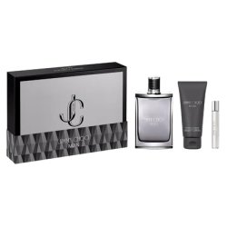 Jimmy Choo Man Eau De Toilette Set - 100ml 7.5ml Shower Gel 100ml