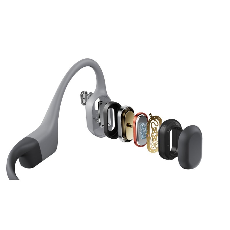 SHOKZ OpenSwim Pro Headset Wireless Open-ear Sports Bluetooth Grey