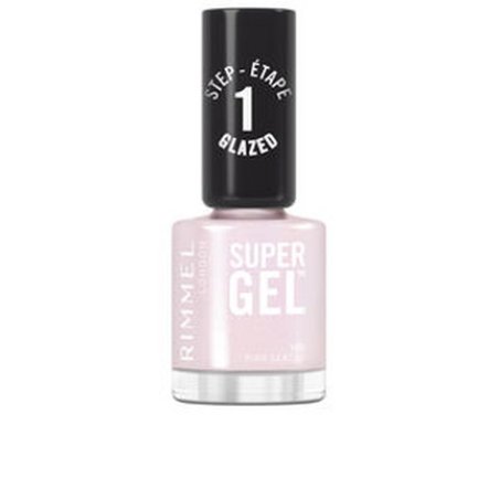 Rimmel Super Gel Nail Polish 105 Pink Glazed 12 Ml
