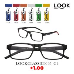 Look Optics Look Classic 0005 C1 1.00 Classic Glasses