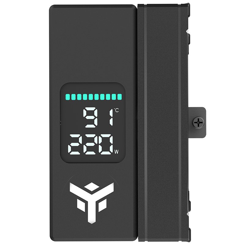 itek ICY-4HAT Processeur Refroidisseur hybride 12 cm Noir