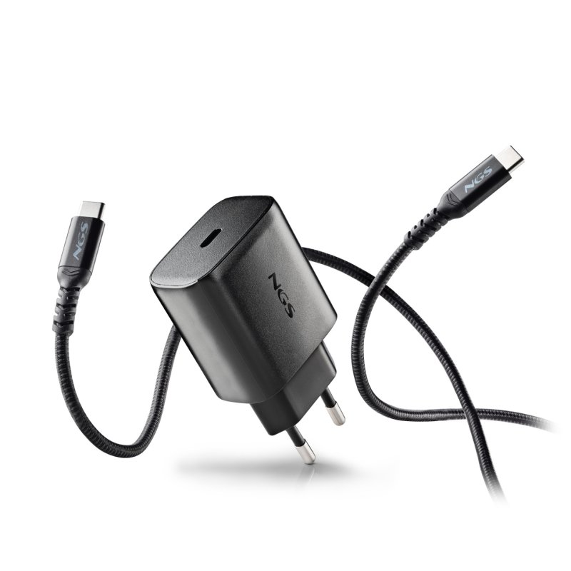 Chargeur secteur NGS Bud 1x USB-C 45W (Noir)