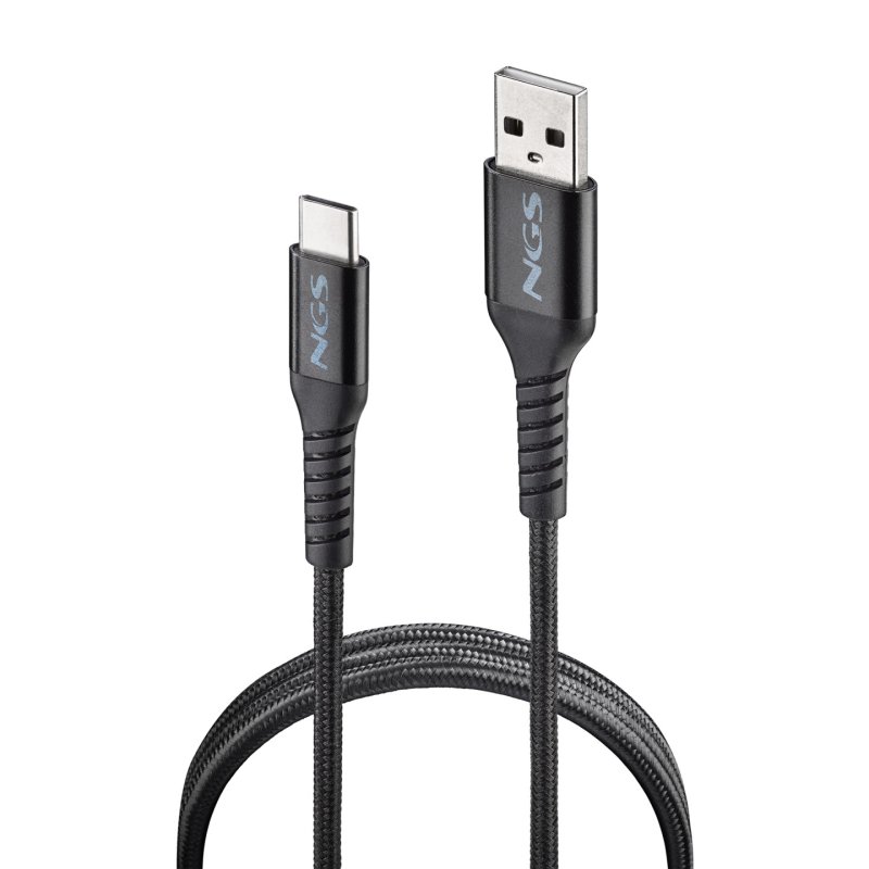 NGS KNOT-AC USB cable USB 2.0 2 m USB A USB C Black